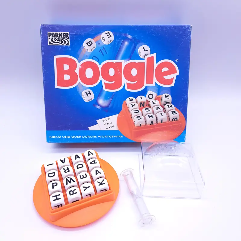 Parker Boggle 1994 Brettspiel Gesellschaftsspiel Familienspiel - gebraucht