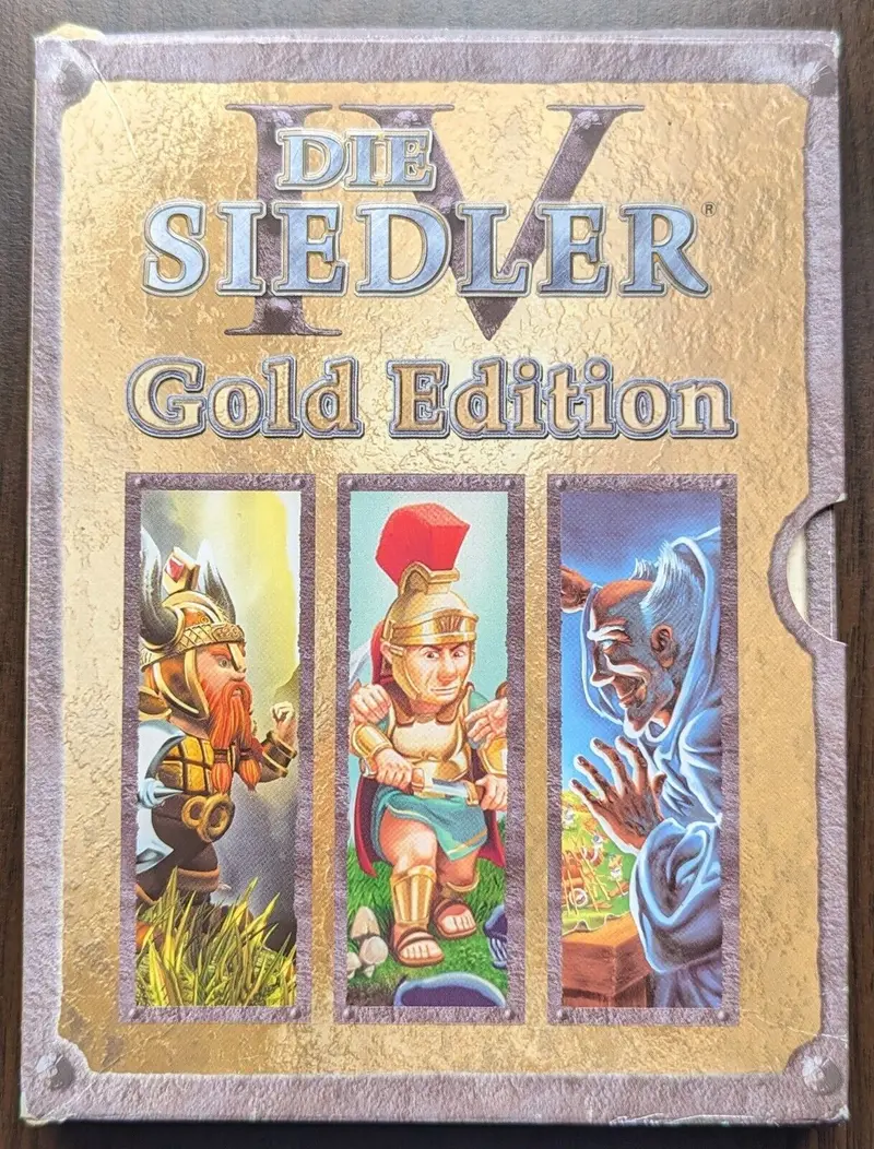 PC Spiel Die Siedler IV Gold Edition - gebraucht sehr gut