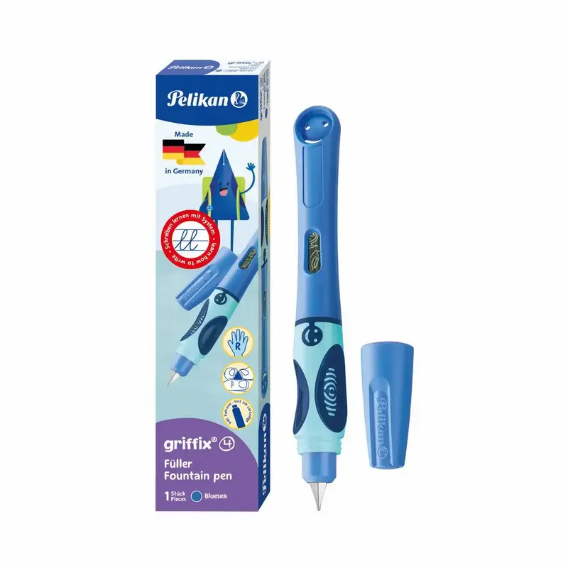 Pelikan griffix Füller RH A blau für Rechtshänder