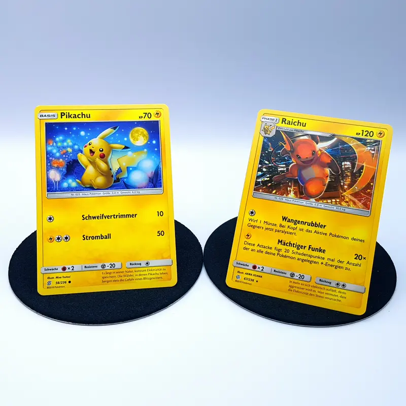 Pikachu 56/236 Raichu 67/236 rare Sonne & Mond 2019 DE Pokemon