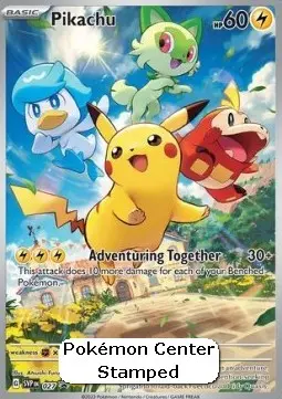 Pikachu - SV Black Star Promos (Promo) [SVP-027]