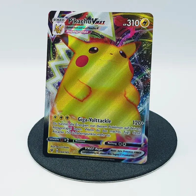 Pikachu VMAX 044/185 ultra rare holo Fullart - Farbenschock 2020 DE Pokemon