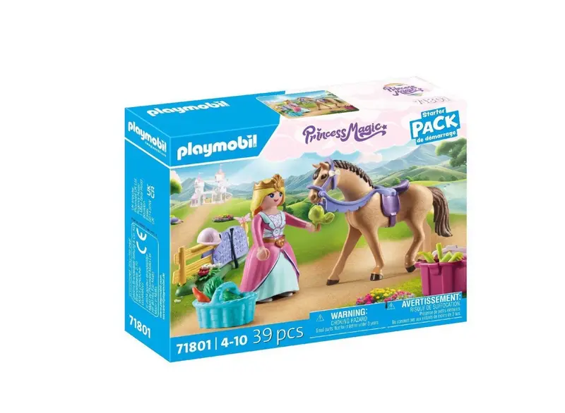PLAYMOBIL 71801 Starter Pack Prinzessin mit Pferd