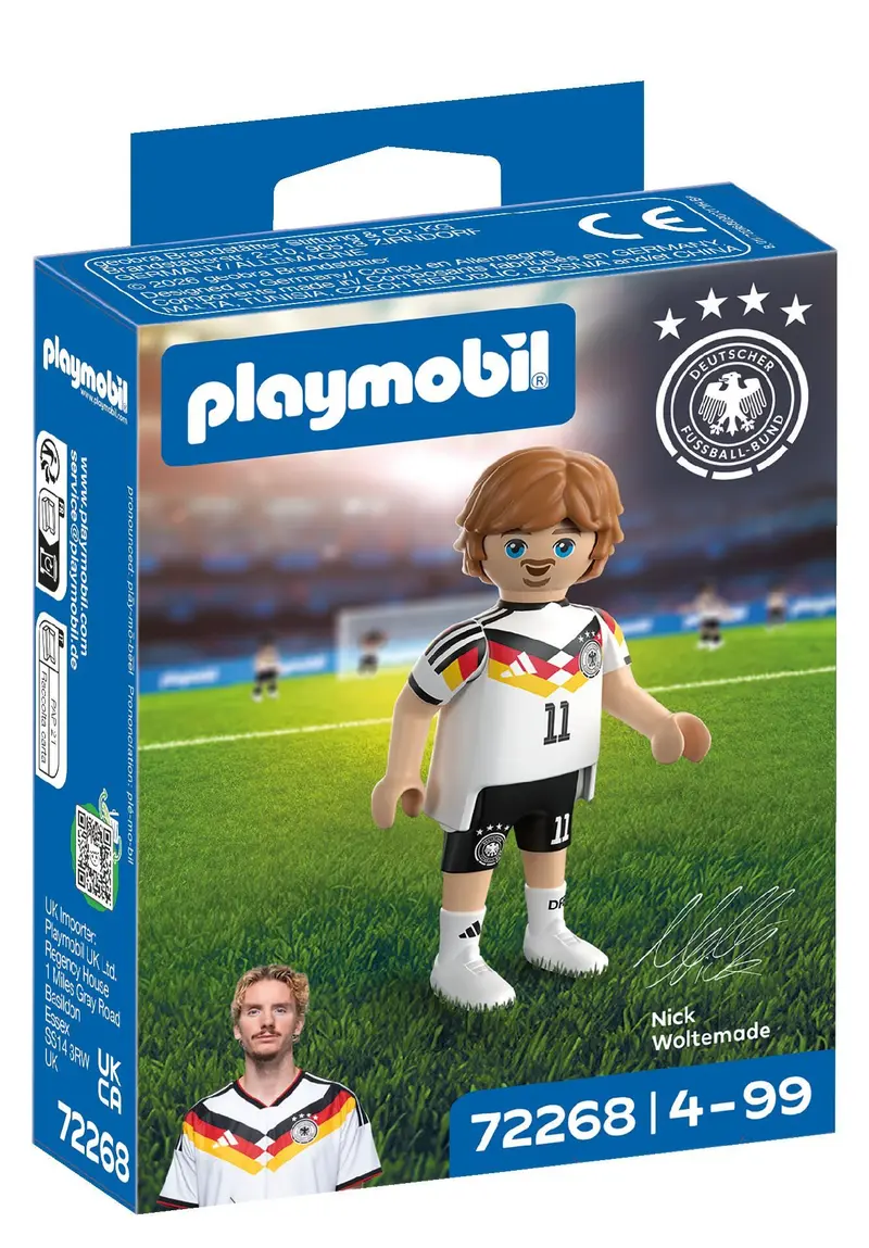 PLAYMOBIL DFB-Figur Nick Woltemade 7,5 cm – Sammelfigur