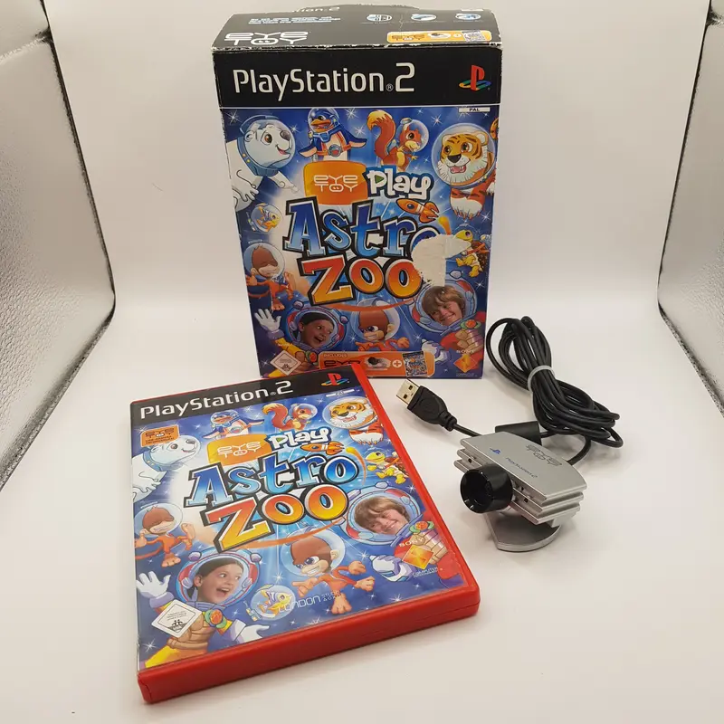 Playstation 2 Ps2 - EyeToy Play Astro Zoo inkl Kamera - gebraucht