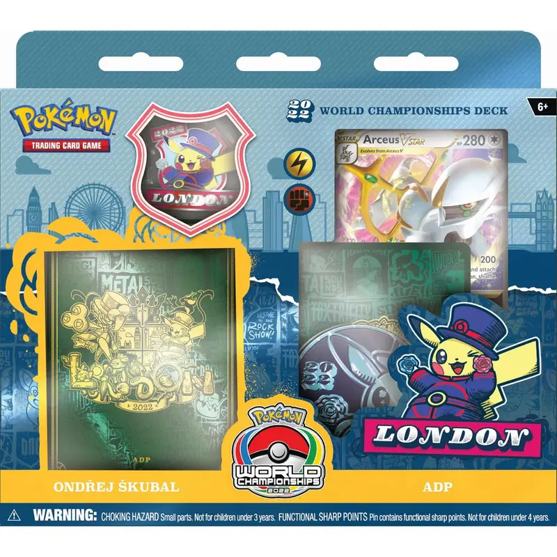Pokemon 2022 World Championship Deck Ondrej Skubal Arceus-VSTAR Englisch
