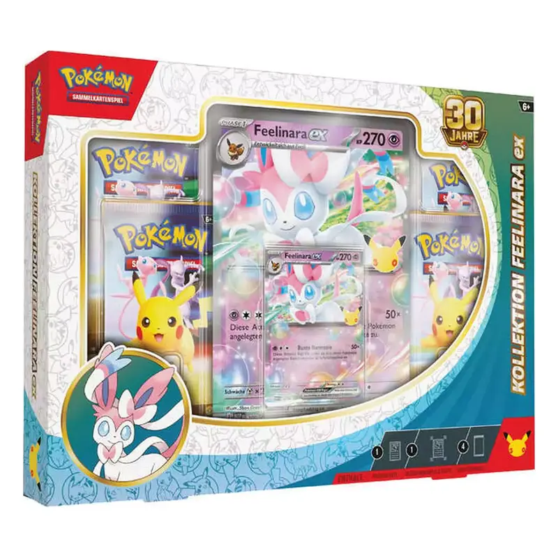 Pokémon 30 Jahre Feelinara-ex Kollektion DE - ab 16.09.2026