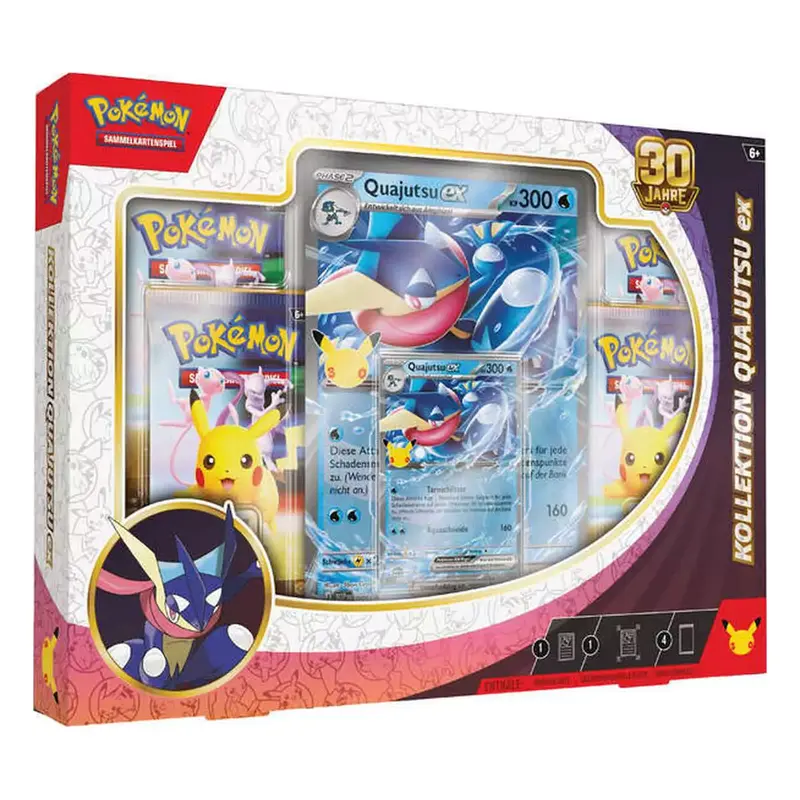 Pokémon 30 Jahre Quajutsu-ex Kollektion DE - ab 16.09.2026