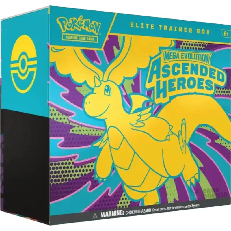 Pokémon Ascended Heroes Elite Trainer Box Englisch