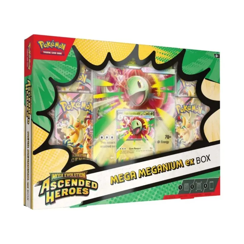 Pokémon Ascended Heroes Mega Meganium ex Box Englisch