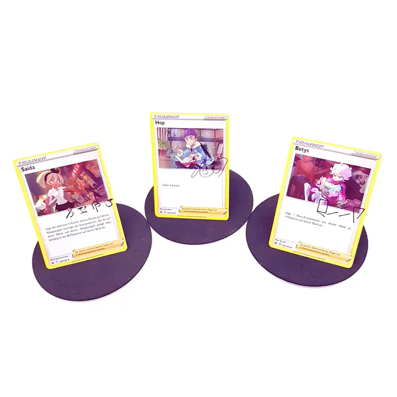 Pokemon Betys 124/159 Hop 133/159 Saida 123/159 all Holo - mint - deutsch