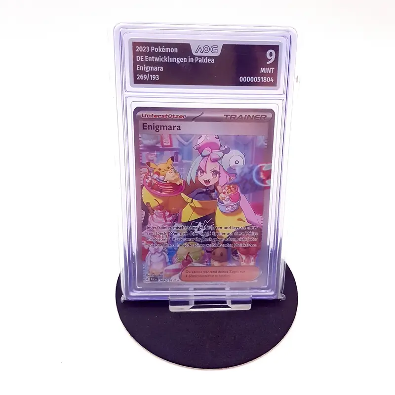 Pokemon Enigmara 269/193 Entwicklungen in Paldea deutsch AOG Grading 9 Mint