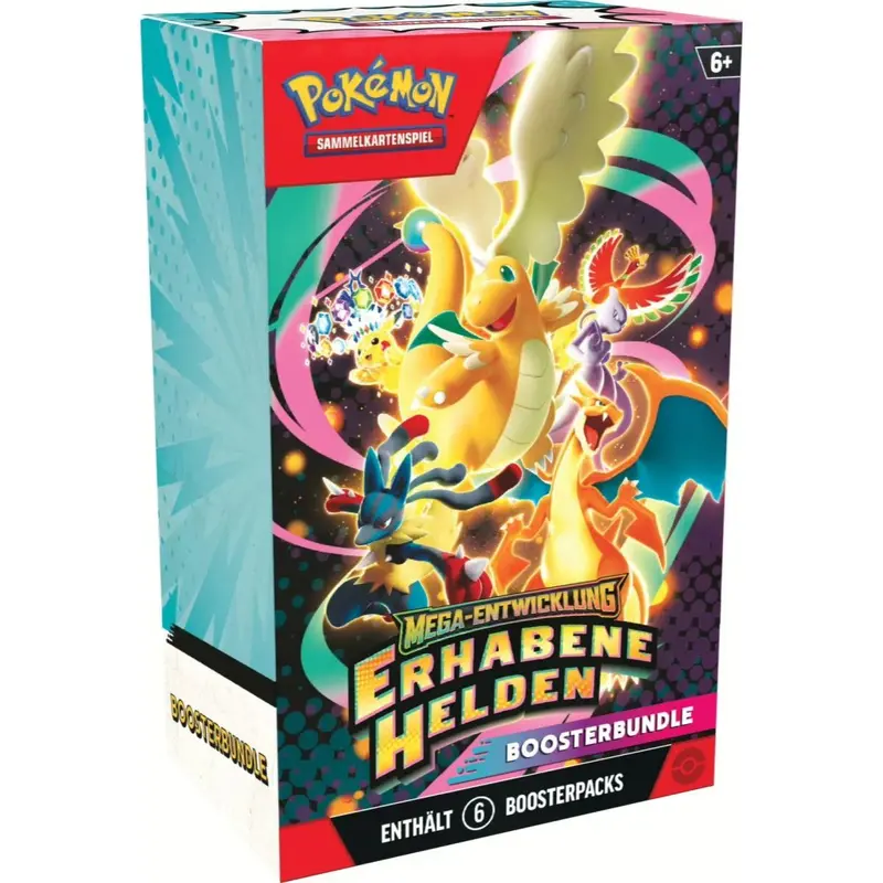 Pokémon Erhabene Helden Boosterbundle Deutsch