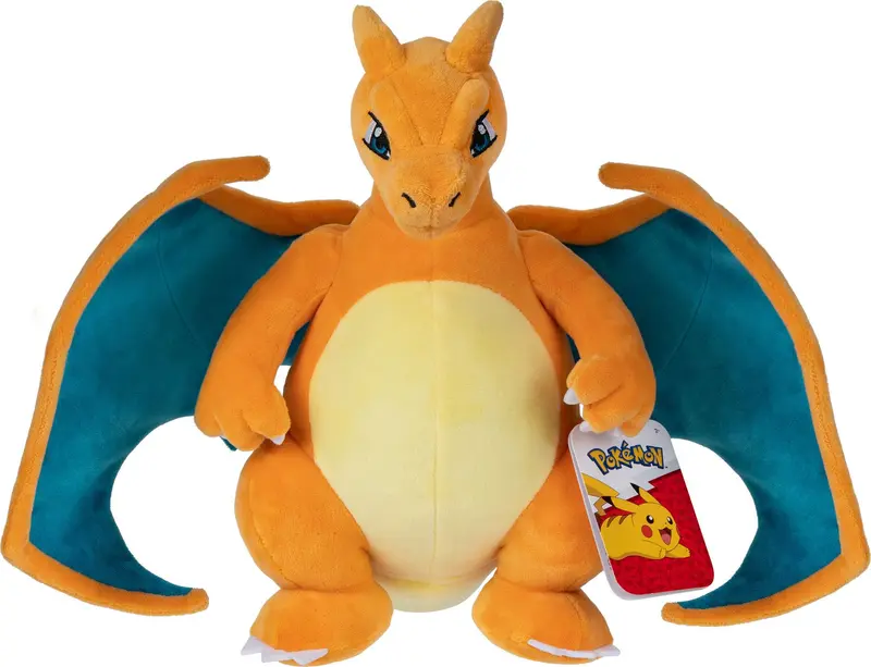 Pokémon Glurak Plüschfigur 30 cm – offizielles Kuscheltier