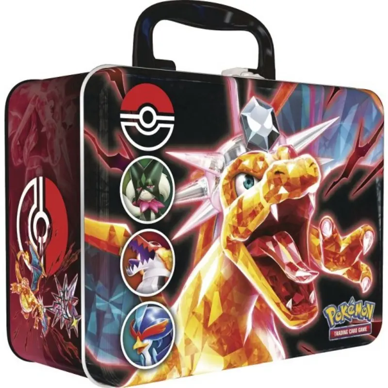 Pokémon Glurak Sammelkoffer | 6 Boosterpacks Deutsch