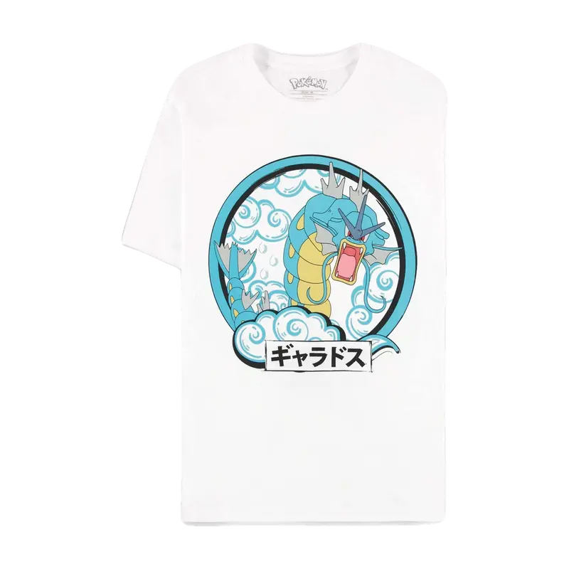 Pokémon Gyarados T-Shirt – Weiß