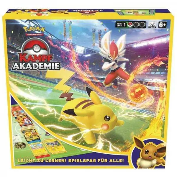Pokémon Kampf Akademie - Sammelkartenspiel Deutsch - Liberlo-V Pikachu-V Evoli-V