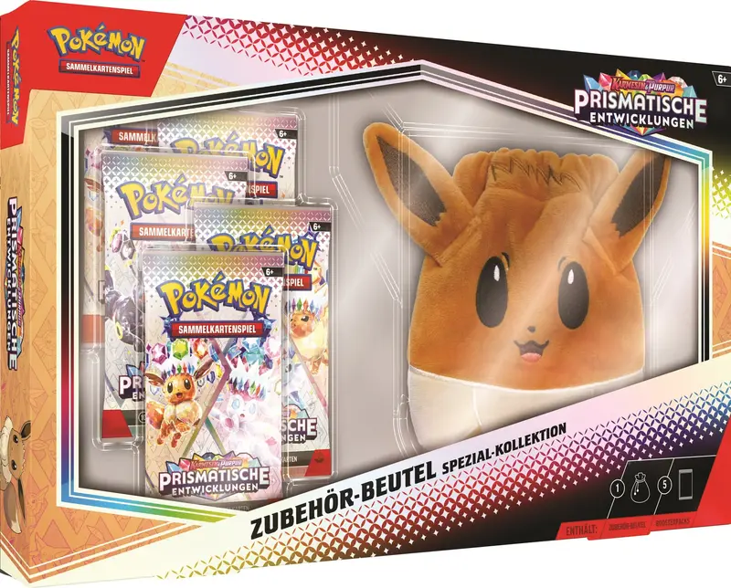 Pokémon Karmesin & Purpur 8.5 Prismatische Entwicklungen – Zubehör Beutel-Spezial-Kollektion - DE