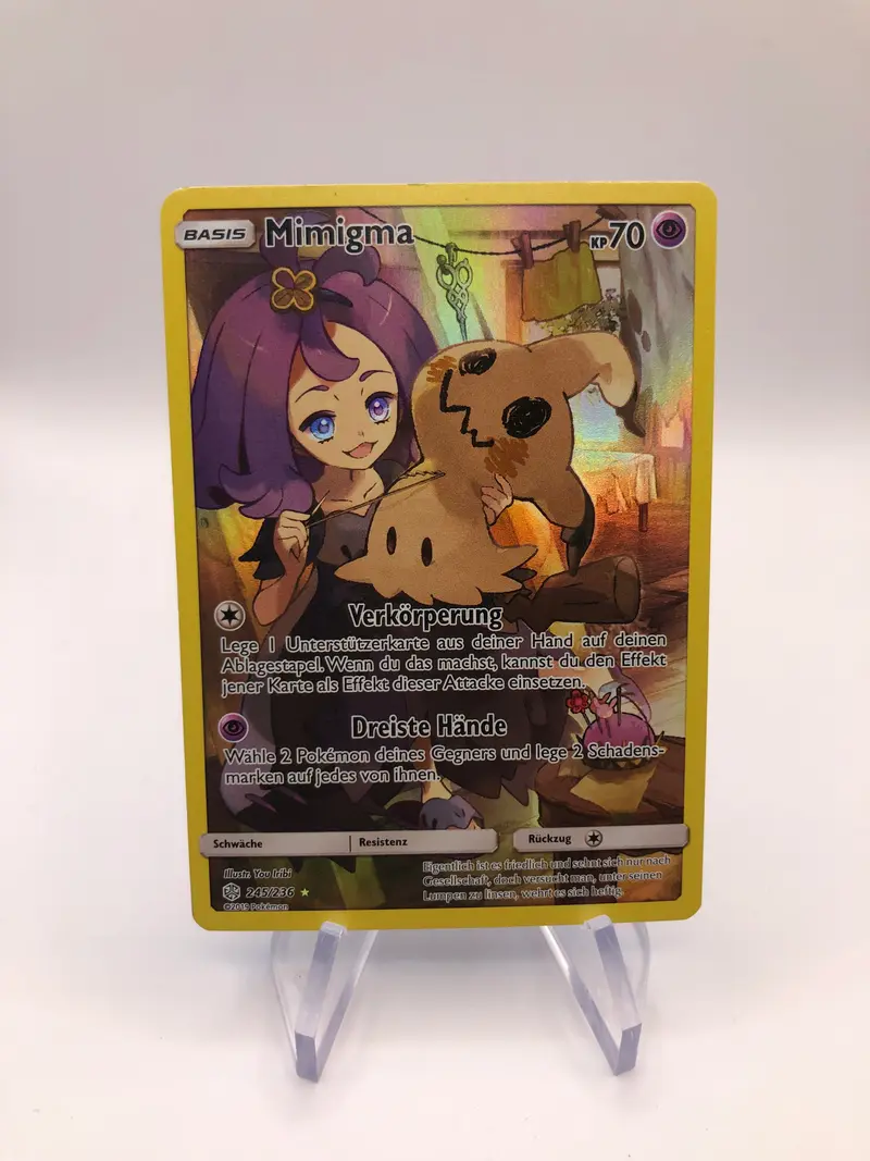 Pokemon Karte Art-Rare Mimigma 245/236 Deutsch
