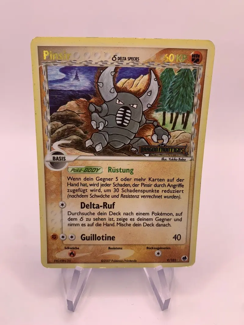 Pokemon Karte Delta Species Reverse Pinsir 9/101 Deutsch