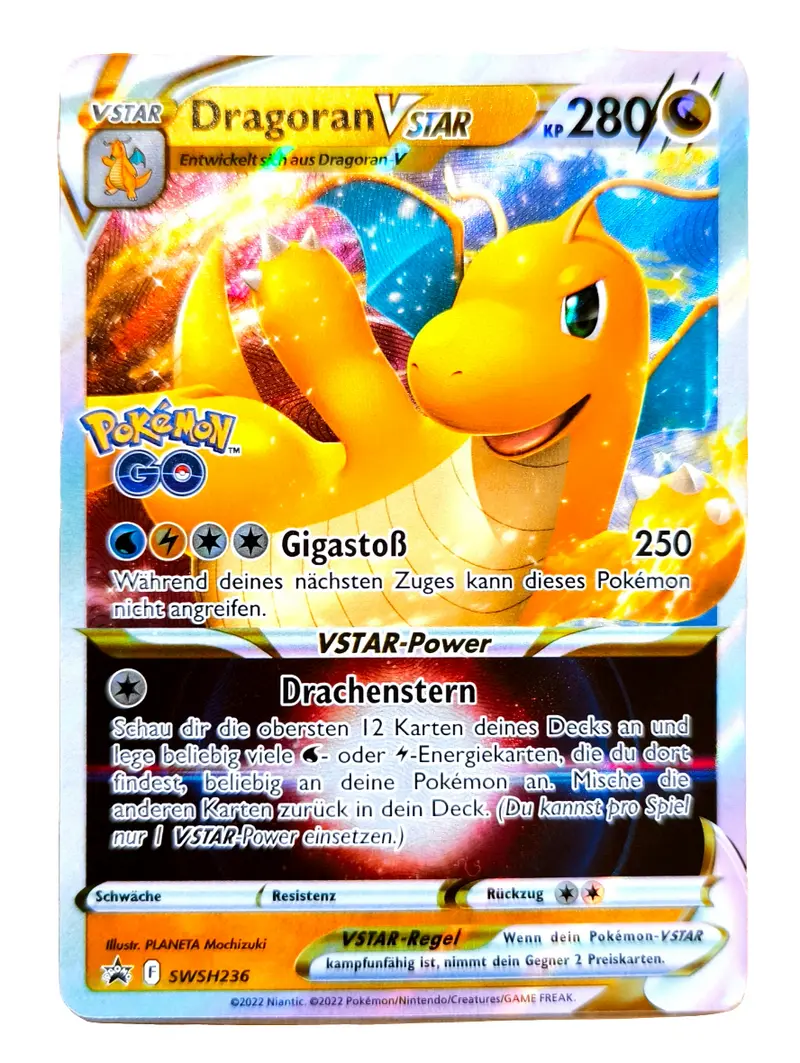 Pokemon Karte Dragoran V-Star Black Star Promo SWSH236