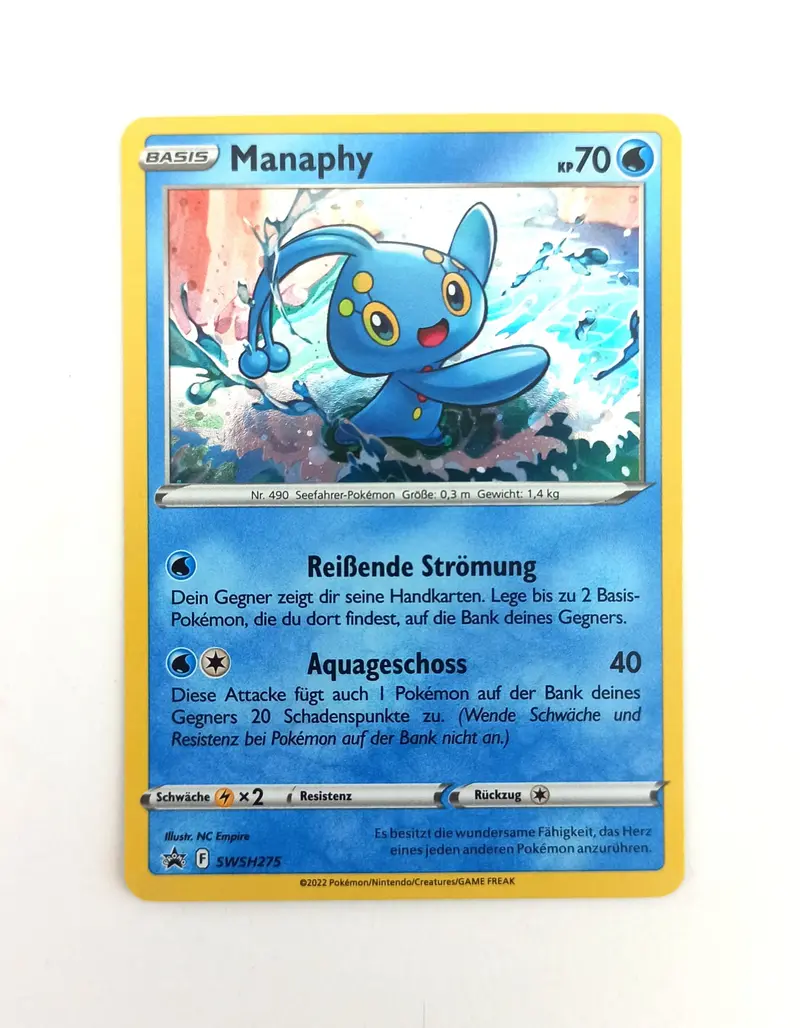 Pokemon Karte Manaphy SWSH275 Black Star Promo