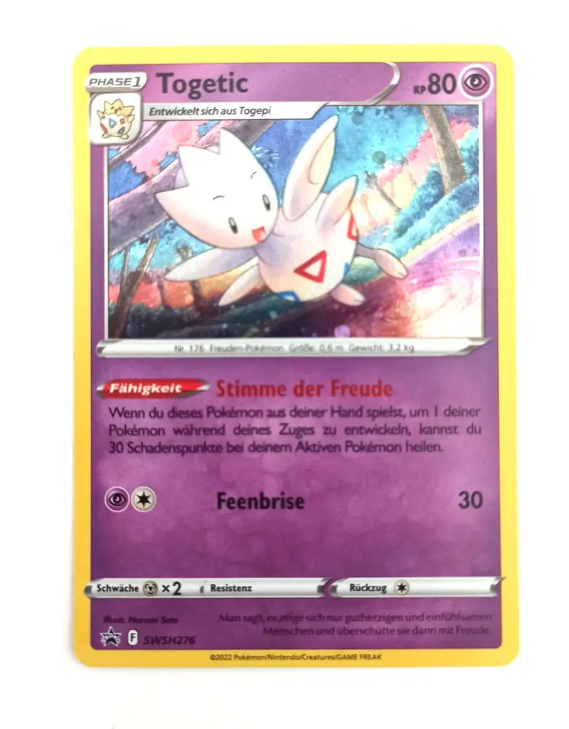 Pokemon Karte Togetic SWSH276 Black Star Promo