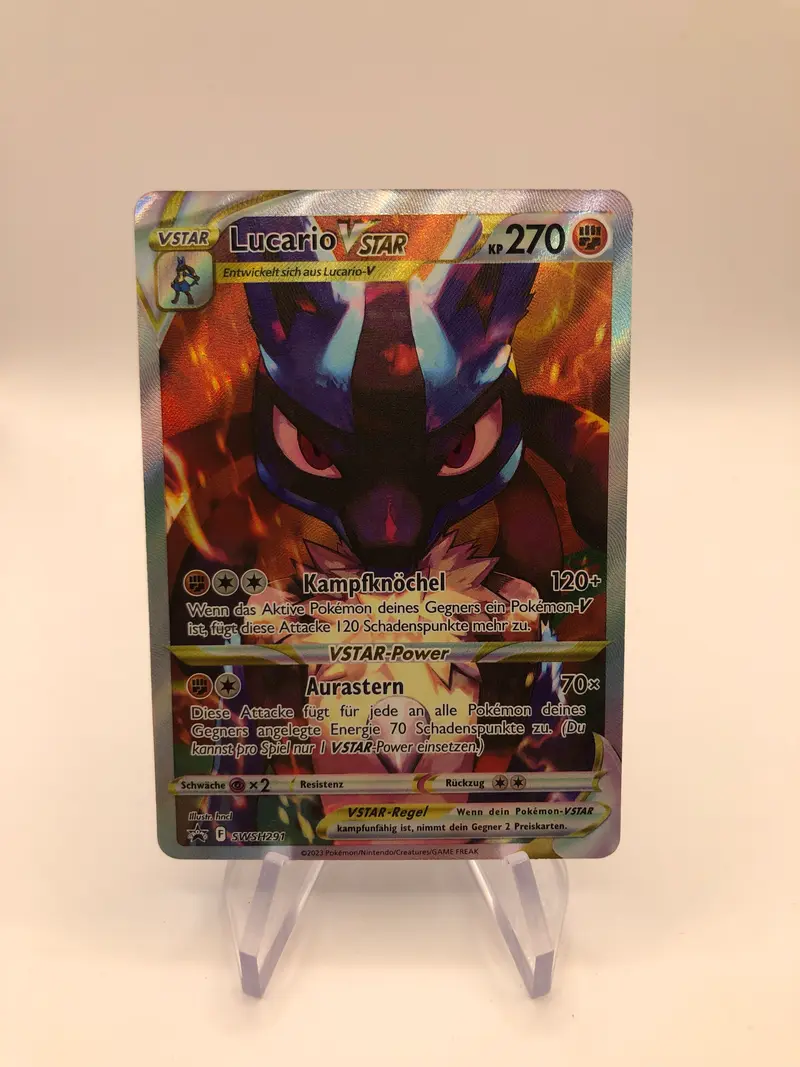 Pokemon Karte Vstar Promo Lucario SWSH291 Deutsch