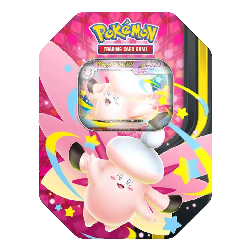 Pokémon Mega-Pixi-ex Tin – Deutsch