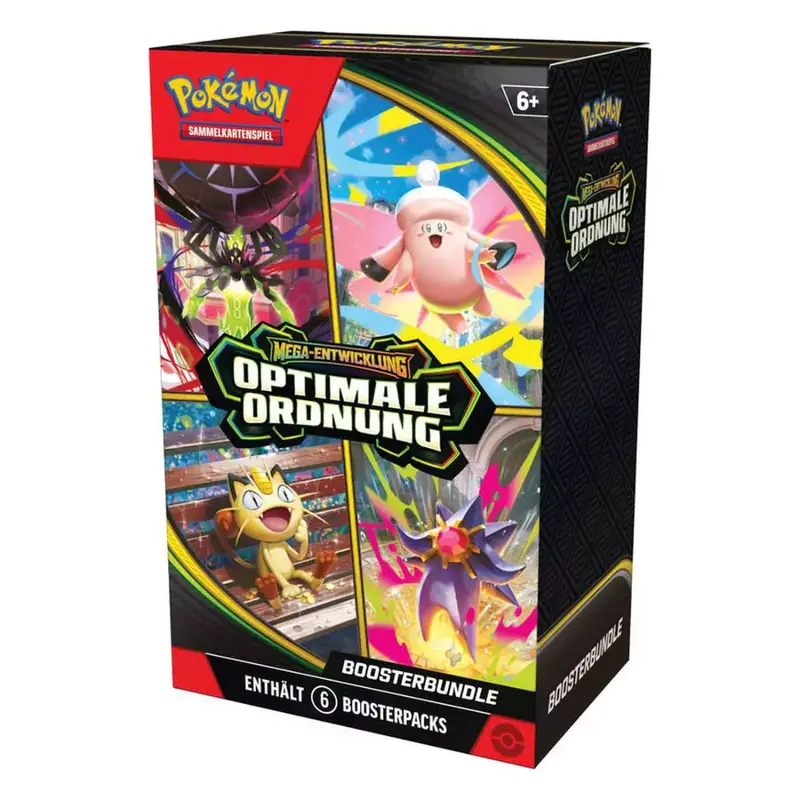 Pokémon Optimale Ordnung Booster Bundle Deutsch