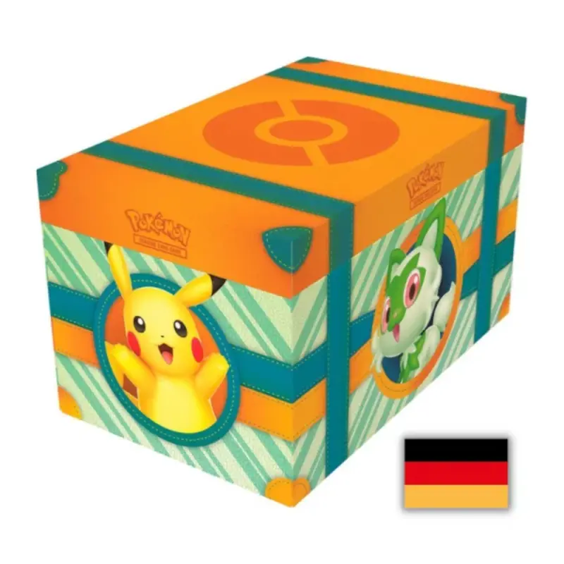 Pokémon Paldea Abenteuer-Koffer | 6 Boosterpacks Deutsch