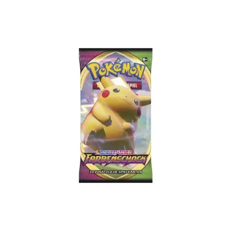 Pokémon Sammelkartenspiel - 1 x Booster Packung - Schwert & Schild