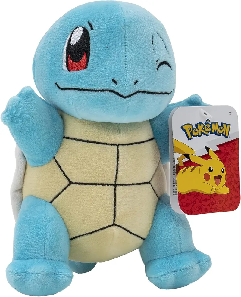 Pokémon Schiggy Plüschfigur 20 cm – Jazwares offiziell