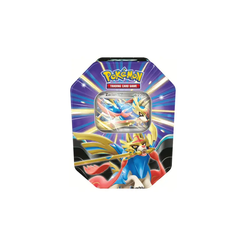 Pokemon Schlagkräftige Legenden Tin Box Zacian ex - Deutsch - 4 Booster (Kopie)