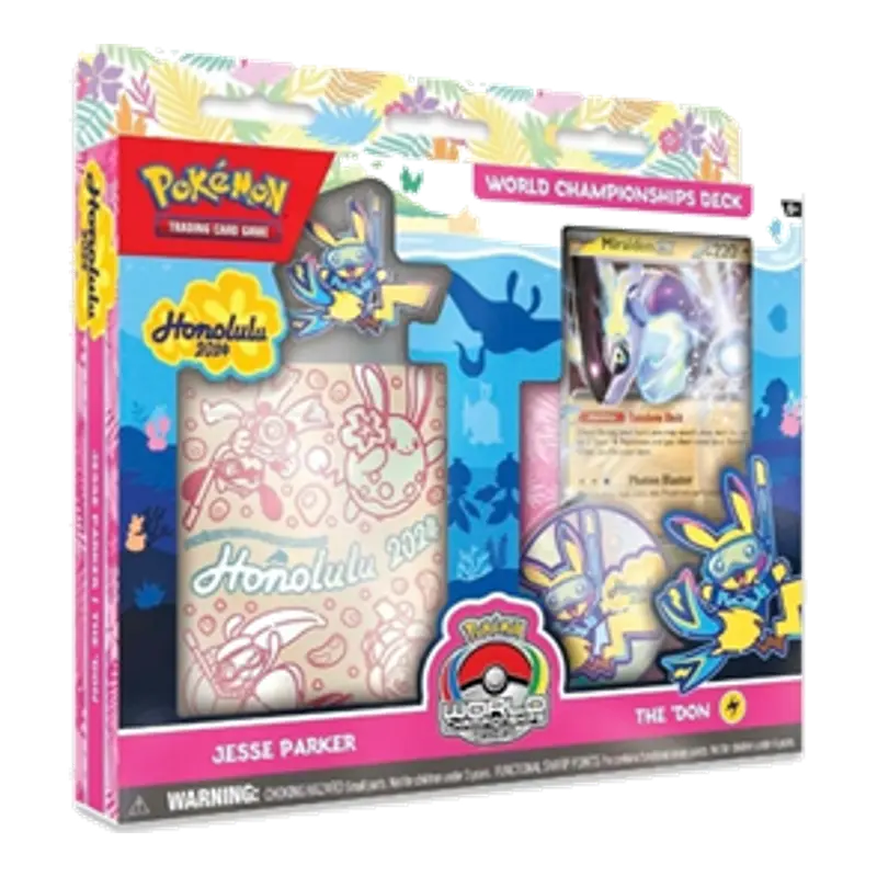 Pokémon TCG – Weltmeisterschaftsdeck 2024 – The ’Don / Miraidon-ex – Jesse Parker (DE)