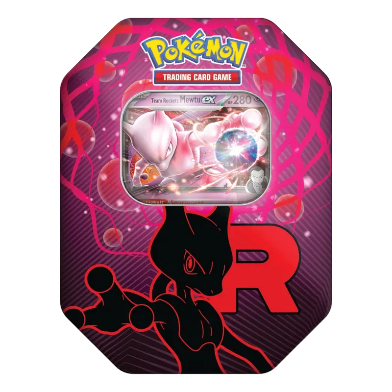 Pokémon Team Rockets Mewtu-ex Tin – Deutsch