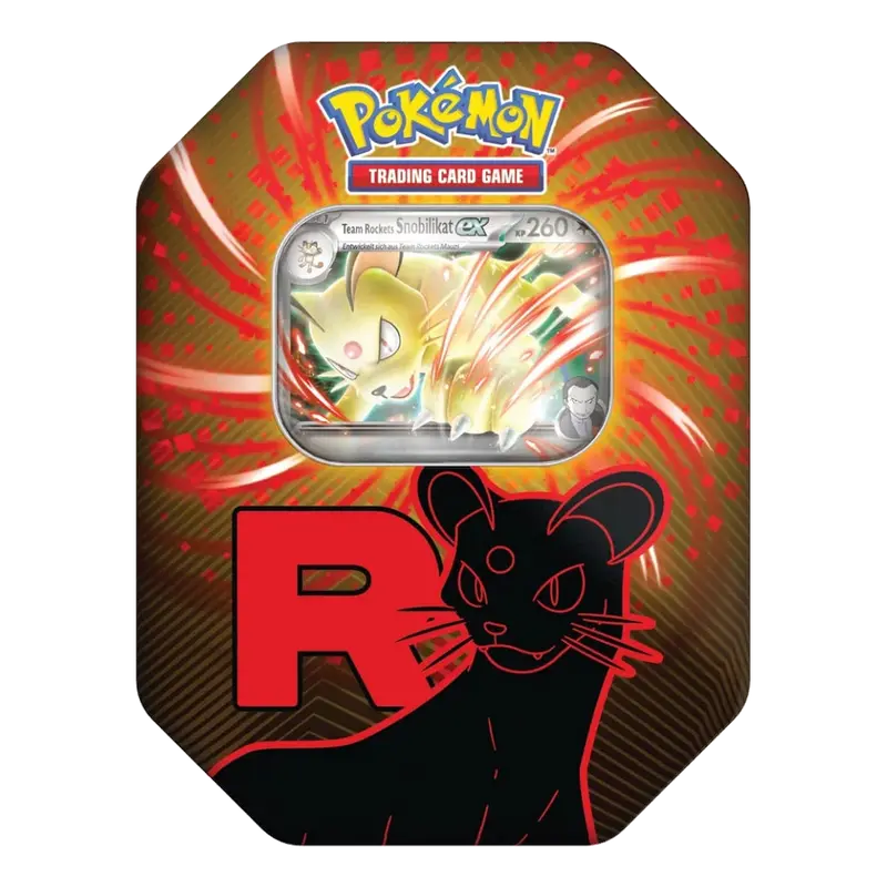Pokémon Team Rockets Snobilikat-ex Tin – Deutsch