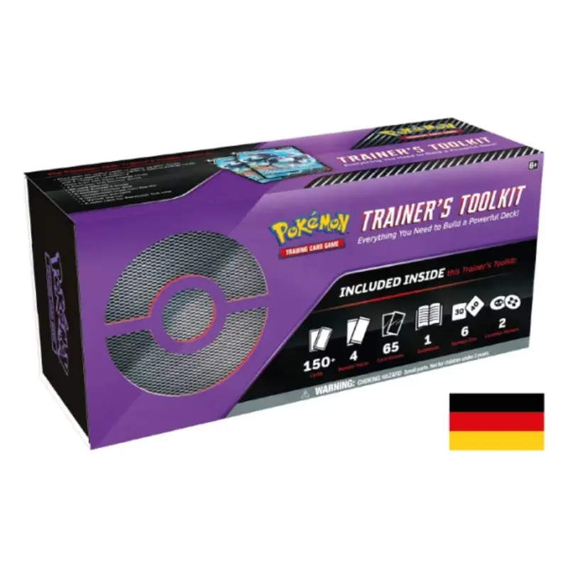 Pokemon Trainer-Toolkit Lila 2022 Deutsch OVP Neu - 4 Boosterpacks