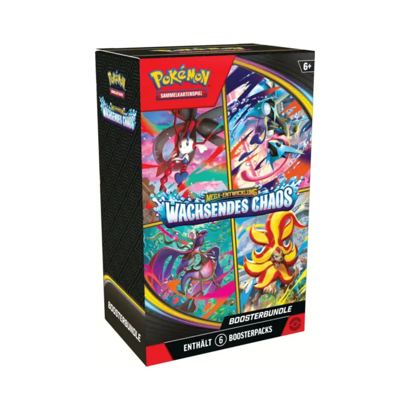 Pokémon Wachsendes Chaos Booster Bundle Deutsch