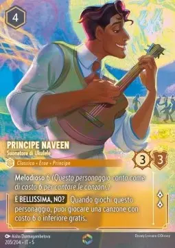 Prinz Naveen - Ukulelespieler - Himmelsleuchten (Enchanted) [5SSK-205]