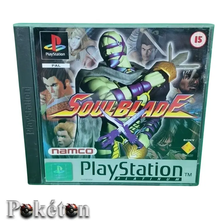 Ps1 Playstation 1 - Soulblade - Platinum - mit OVP