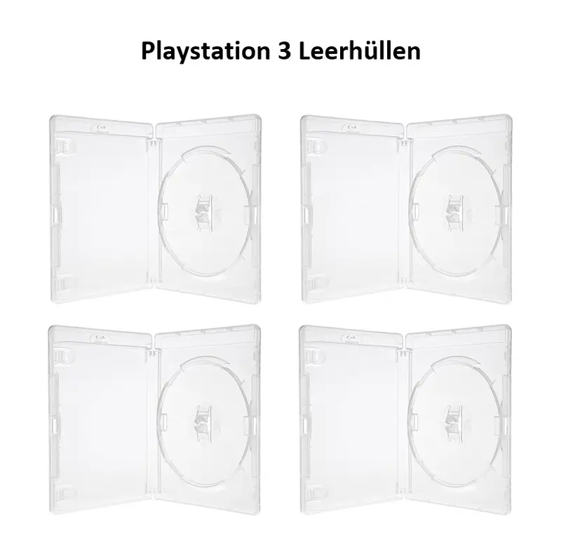 Ps3 Playstation 3 Leerhüllen - Mengenauswahl - Ersatzhülle Spielhülle Game Hülle Case - NEU