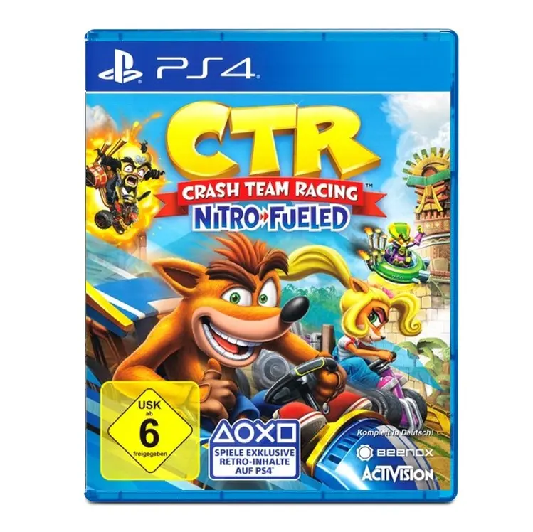 PS4 Playstation 4 - CTR Crash Team Racing Nitro Fueled - gebraucht