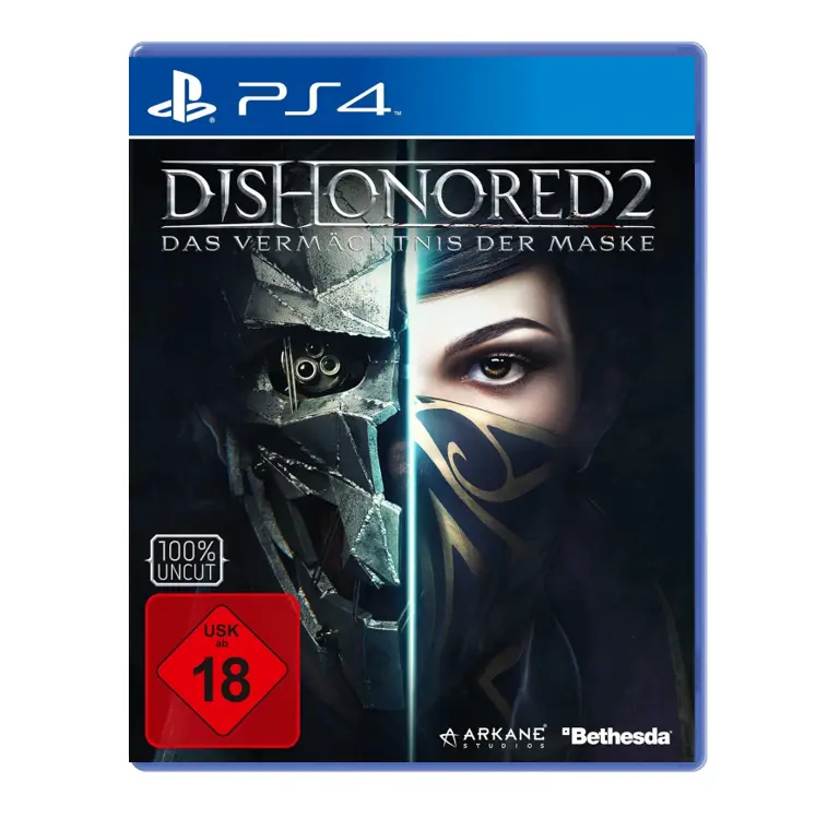 PS4 Playstation 4 - Dishonored 2 - Das Vermächtnis der Maske  - NEU sealed