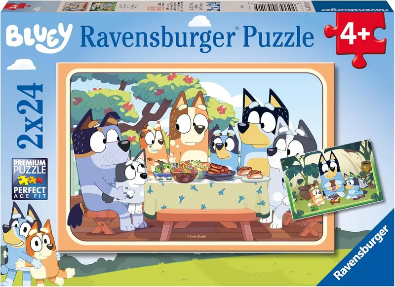 Ravensburger Auf geht's! Kinderpuzzles 2 x 24 Teile