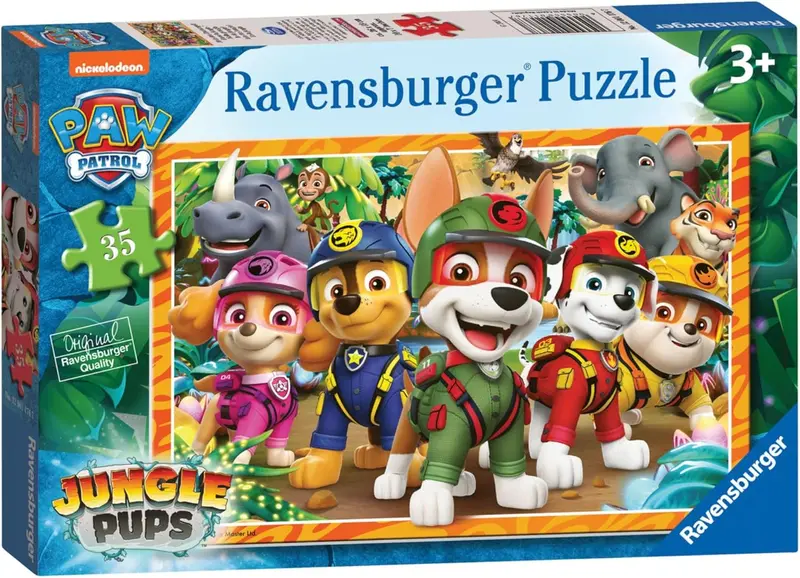 Ravensburger Puzzle PAW Patrol Jungle Pups 35 Teile