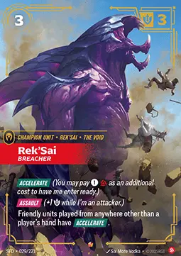 Rek'Sai, Breacher - Spiritforged (Epic) [SFD-029]