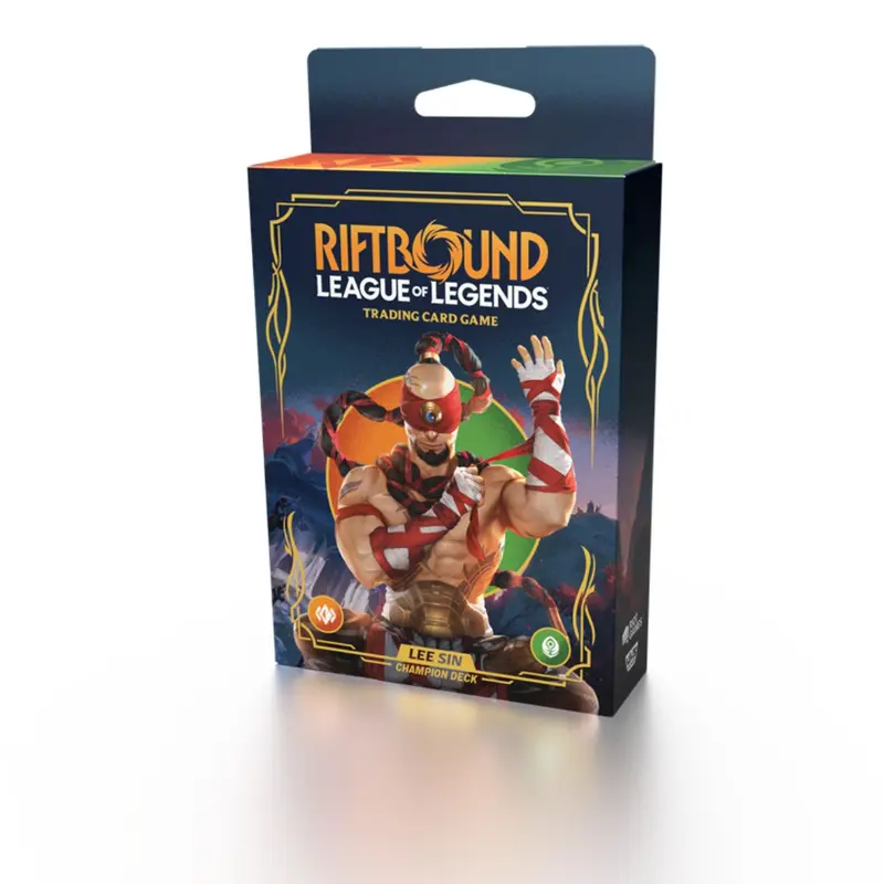 Riftbound Origins Champion Deck Lee Sin Englisch