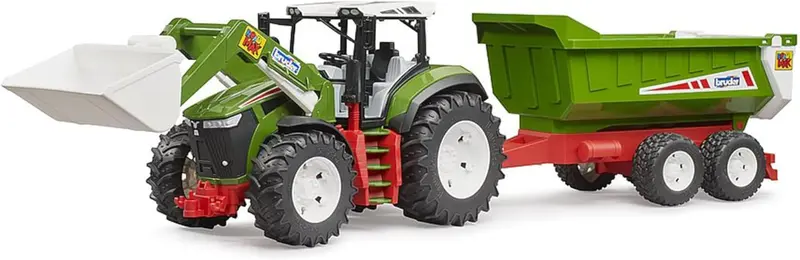 ROADMAX Traktor mit Frontlader & Kippanhänger