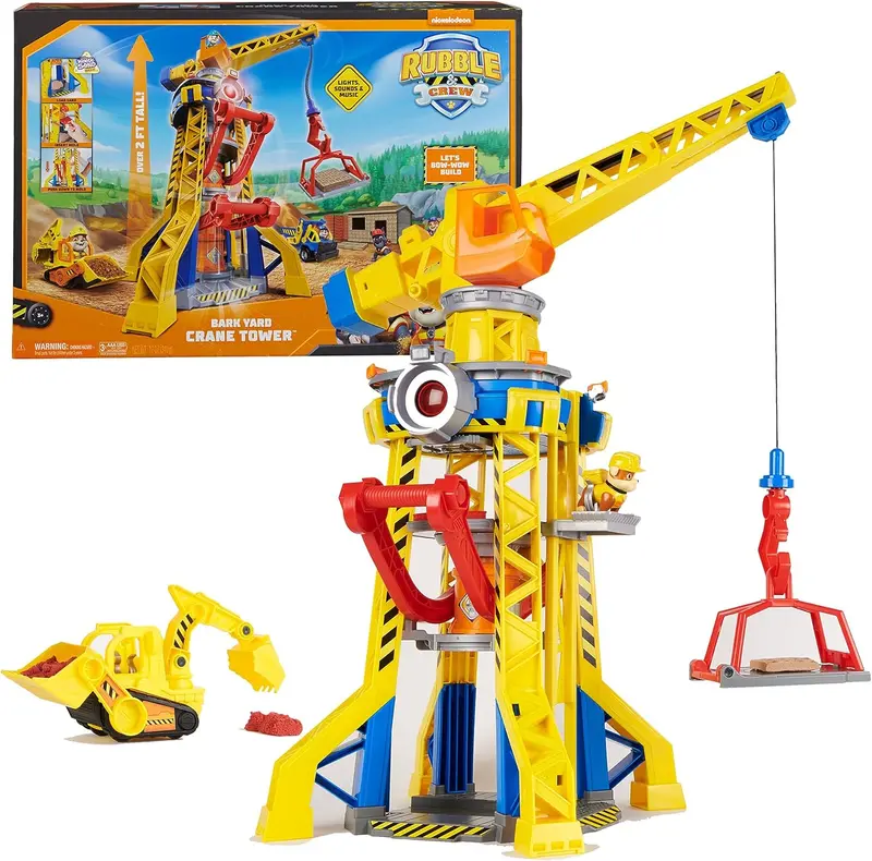 Rubble & Crew Baufahrzeug mit Figur | Spin Master